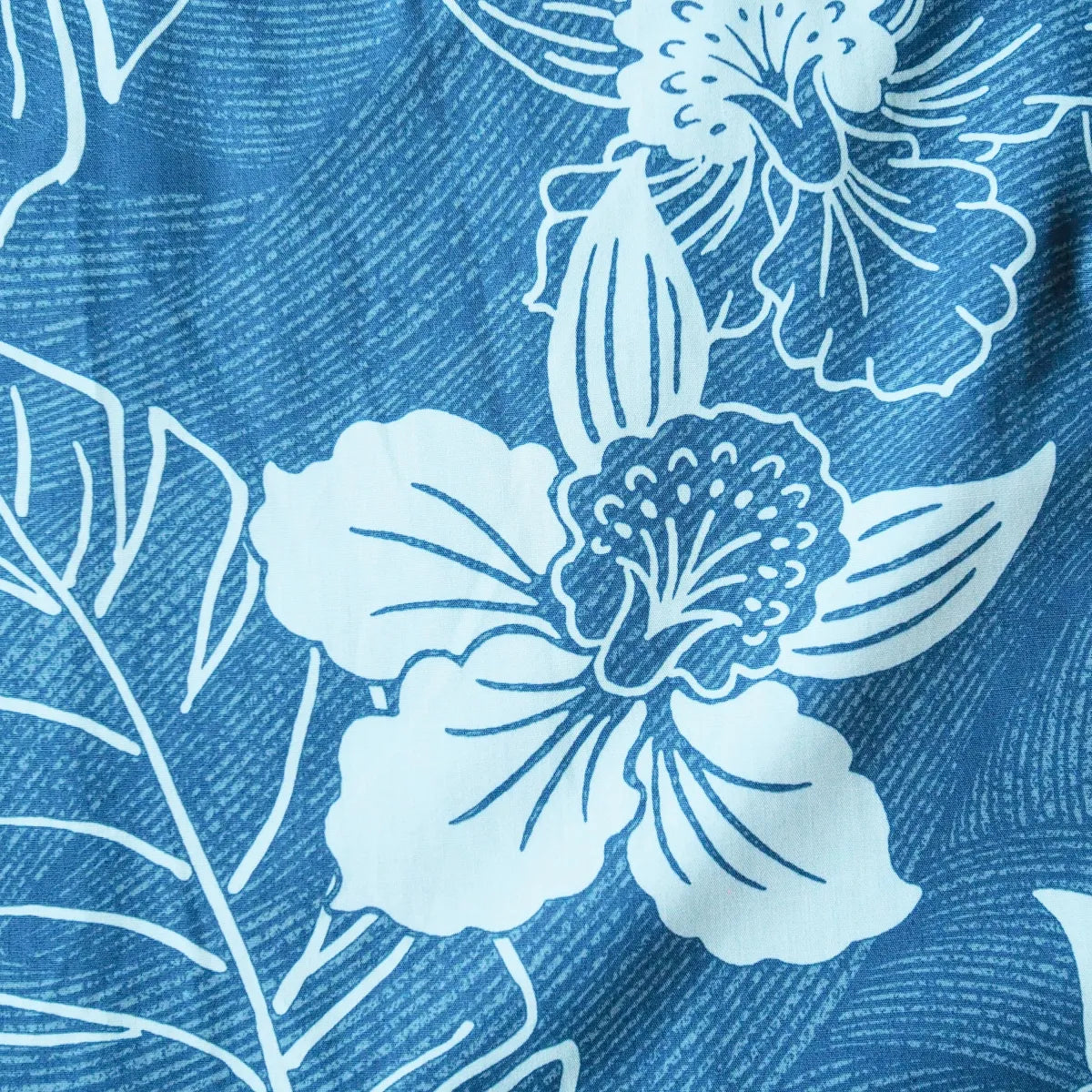 Ka’anapali aqua hawaiian cotton shirt
