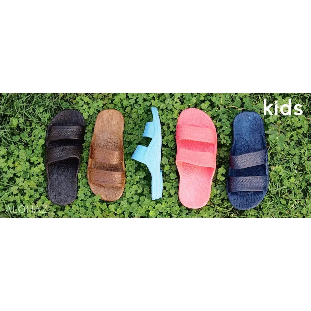 Kids pink classic jandals® - pali hawaii jesus sandals
