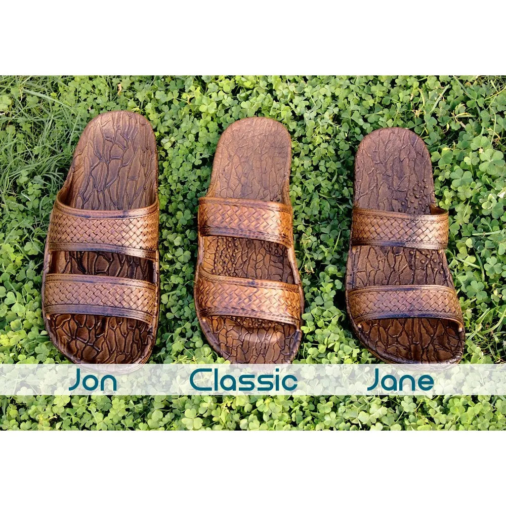 Light brown classic jandals® - pali hawaii jesus sandals