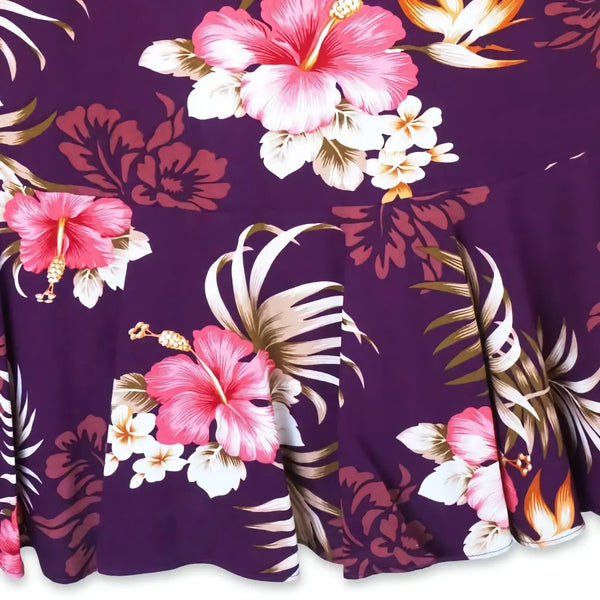 Alohaz | passion purple hawaiian laka dress